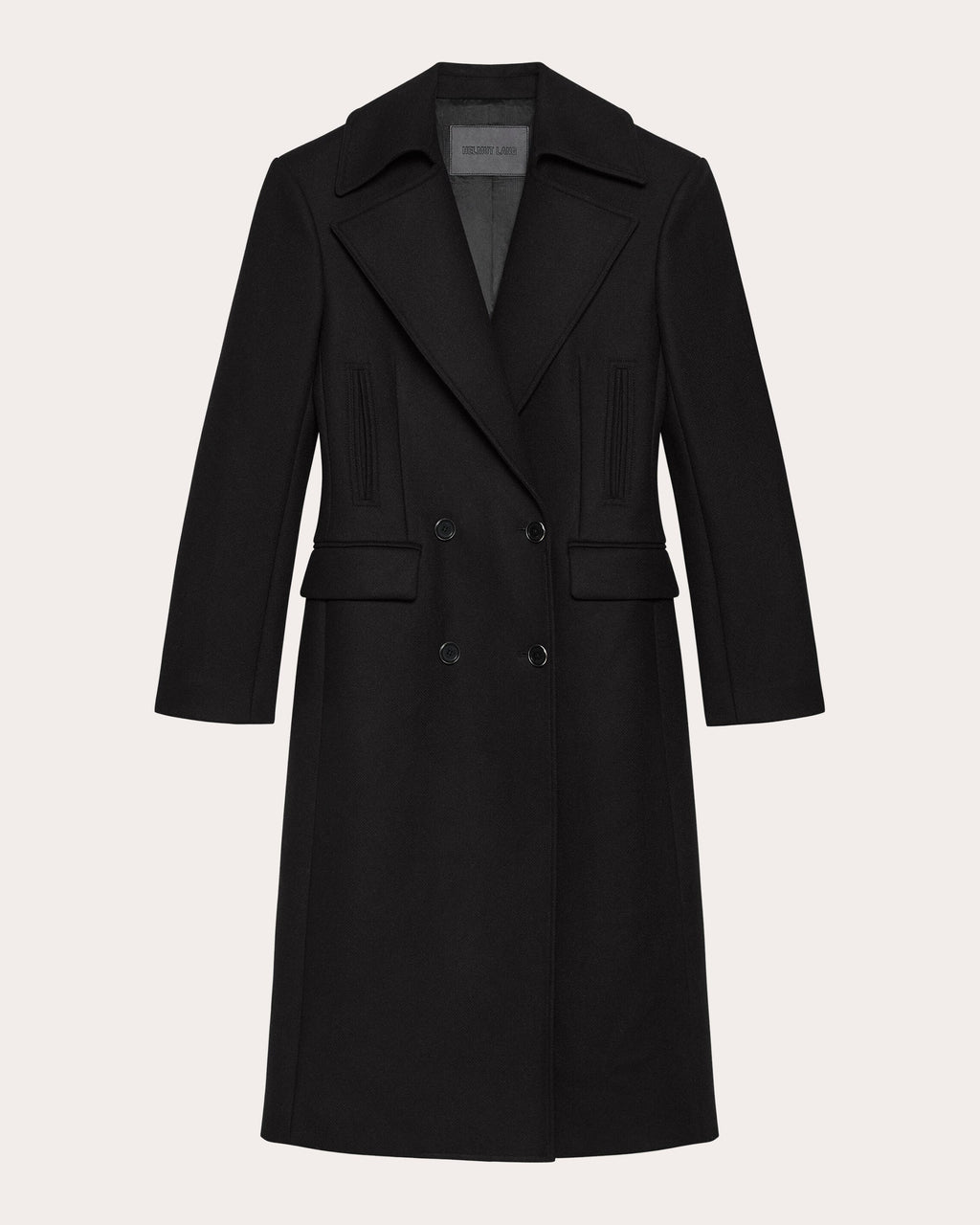 Sculptural Twill Coat