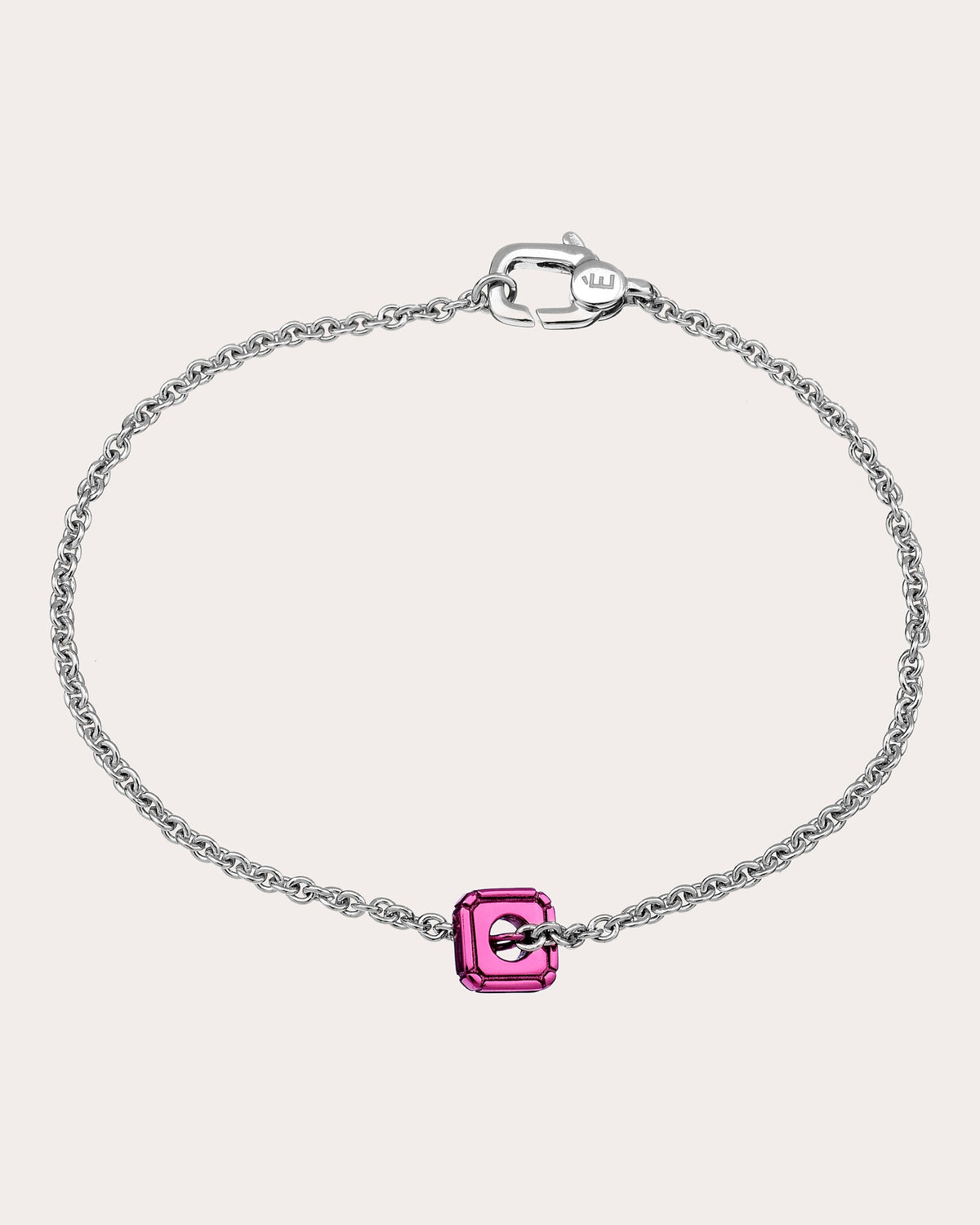 18k White Gold Hug Bracelet