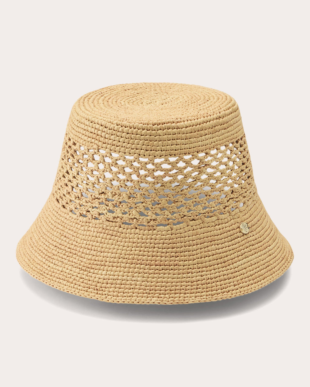 Hana Crocheted Raffia Bucket Hat