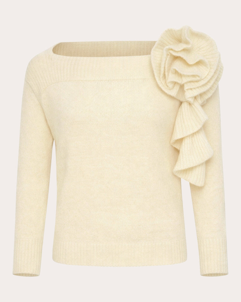 Odin Corsage Boatneck Sweater