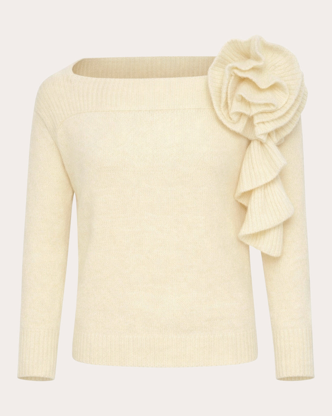Odin Corsage Boatneck Sweater