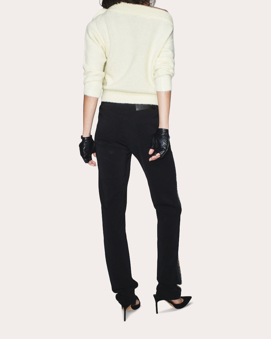 Odin Corsage Boatneck Sweater