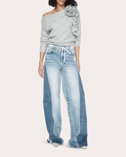 Odin Corsage Boatneck Sweater