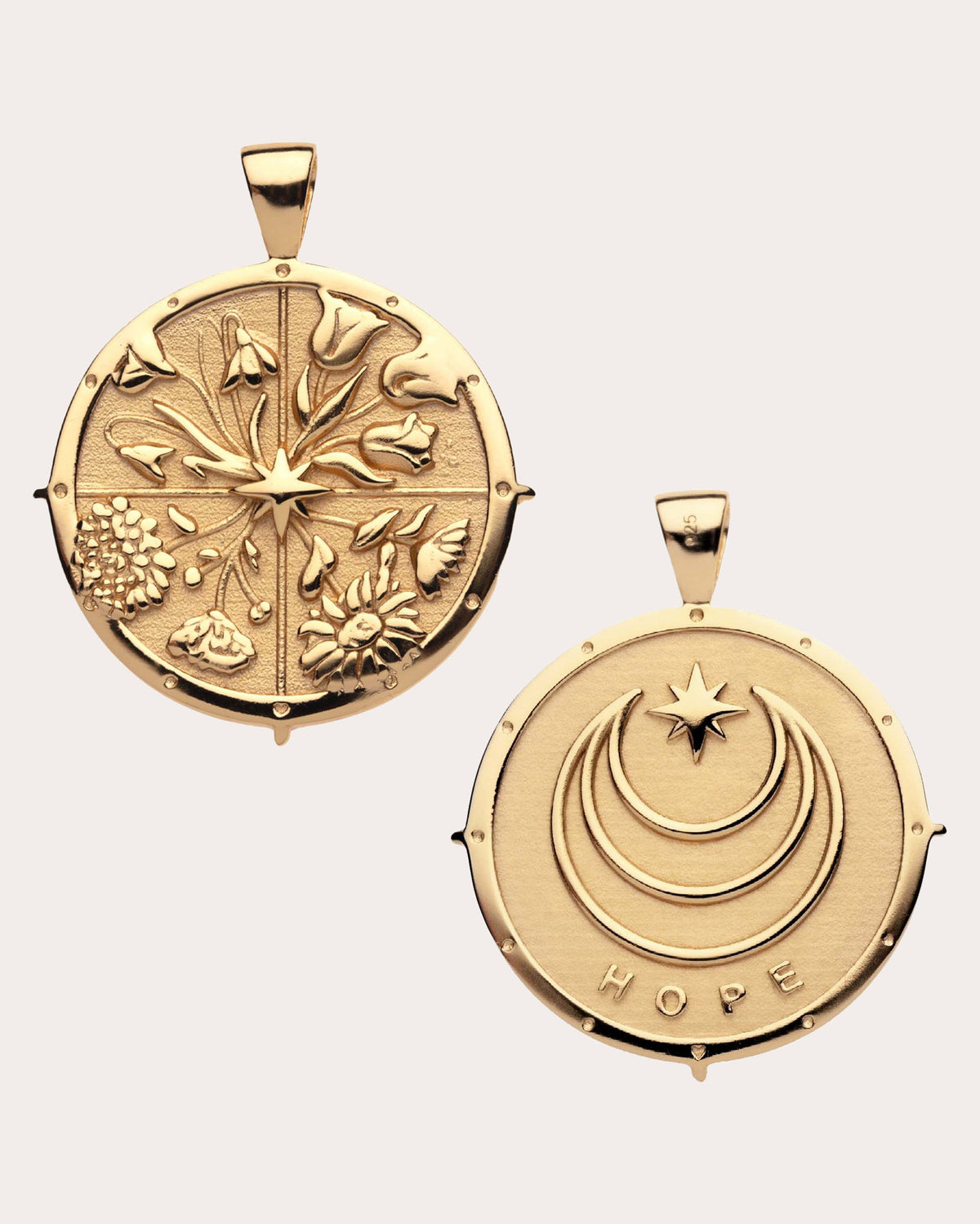 HOPE Original Coin Pendant Necklace