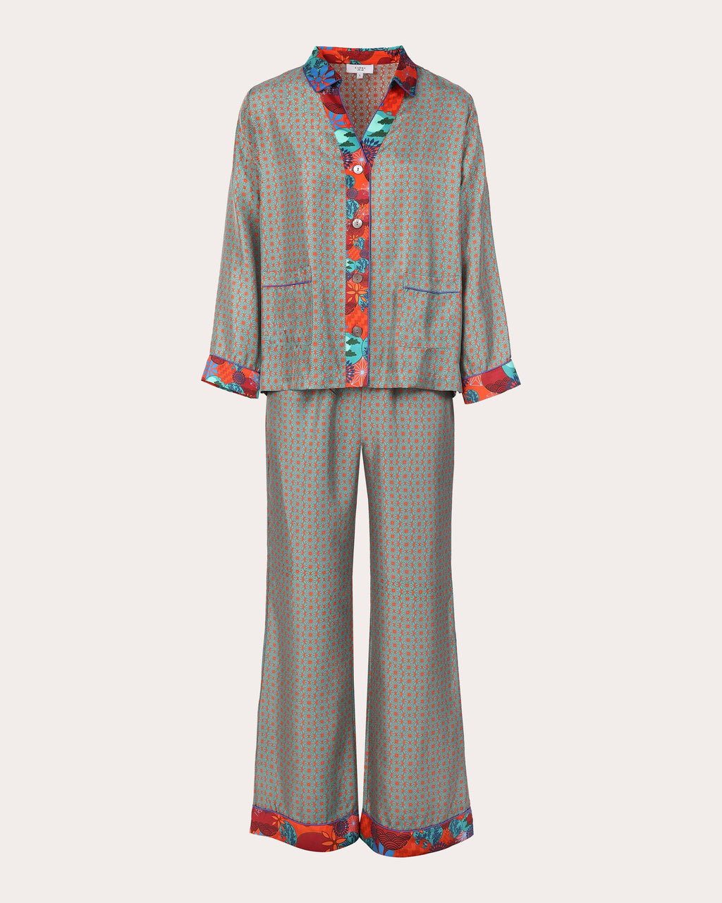 Tokyo Hoshi Silk Pajama Set
