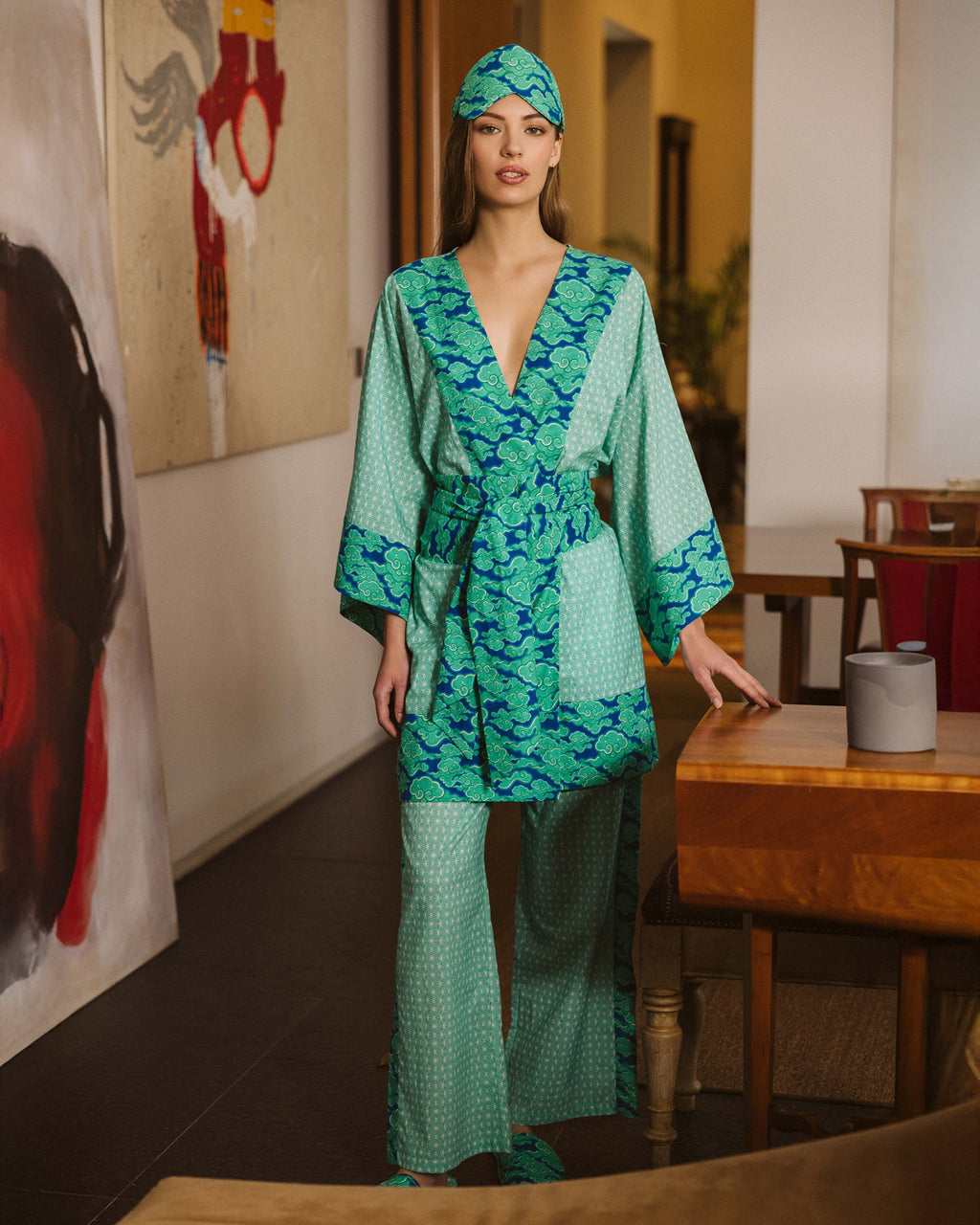 Osaka Hoshi Cotton Kimono