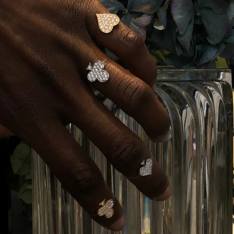 Diamond & 18k Gold Large Harmonie Ring