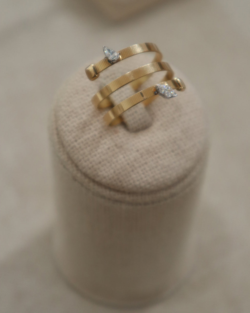 Diamond & 18k Gold Neo Mini MéLange Ring