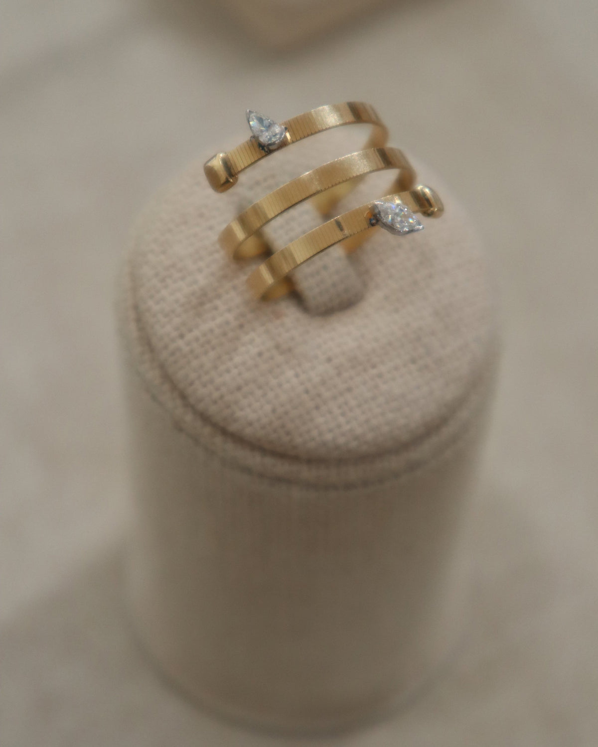 Diamond & 18k Gold Neo Mini MéLange Ring