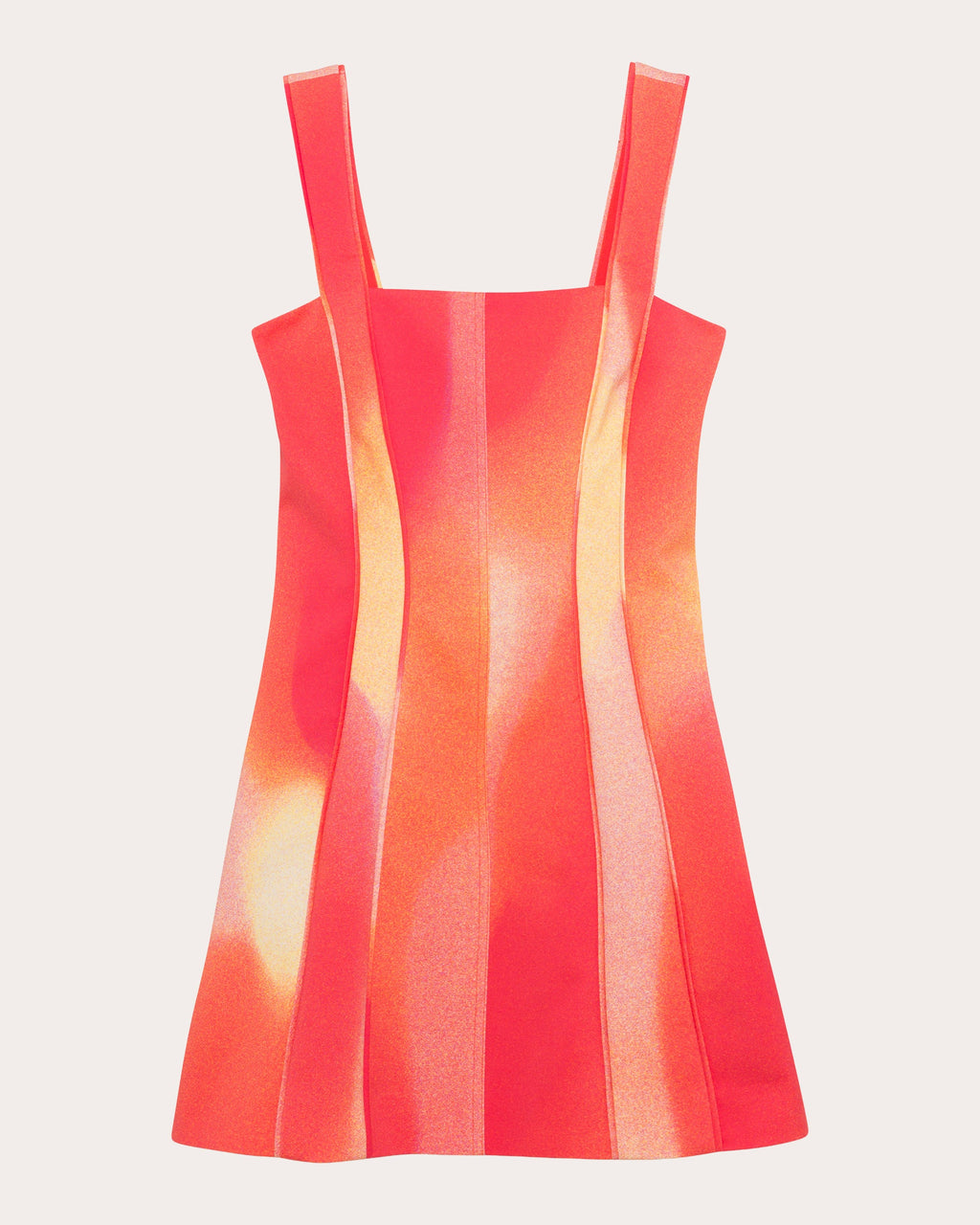 Calyx Abstract Paneled Mini Dress