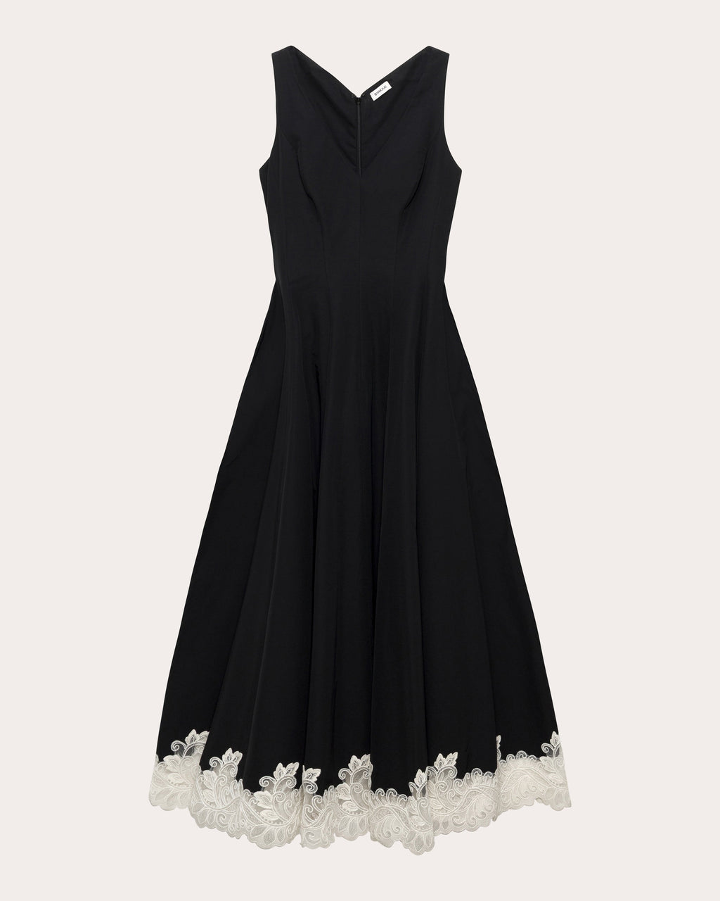 Mira Faille Lace Fit & Flare Dress