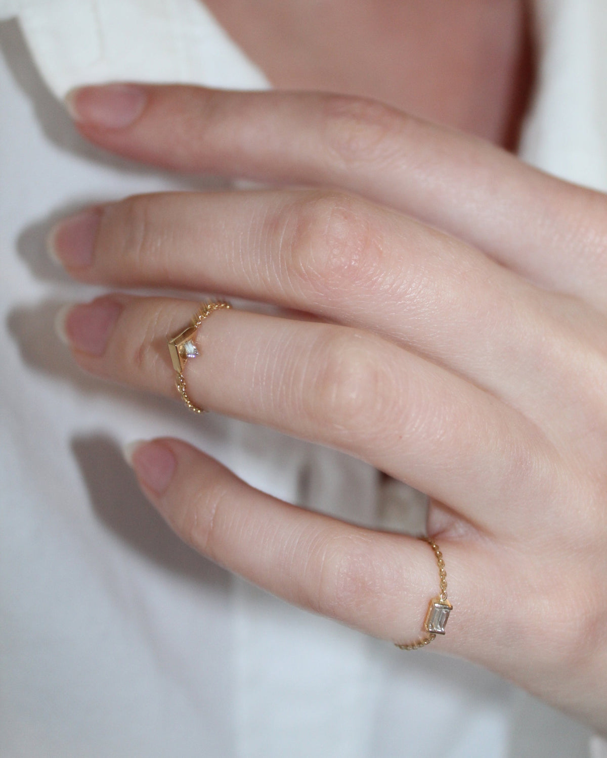 Diamond Nova Mini MéLange Pinky Ring