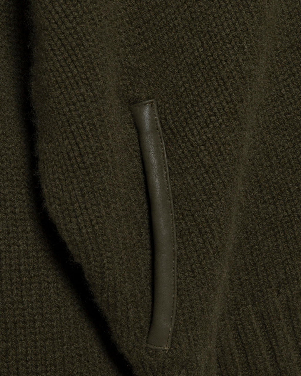 Zorina Wool Cashmere Zip-Front Cardigan