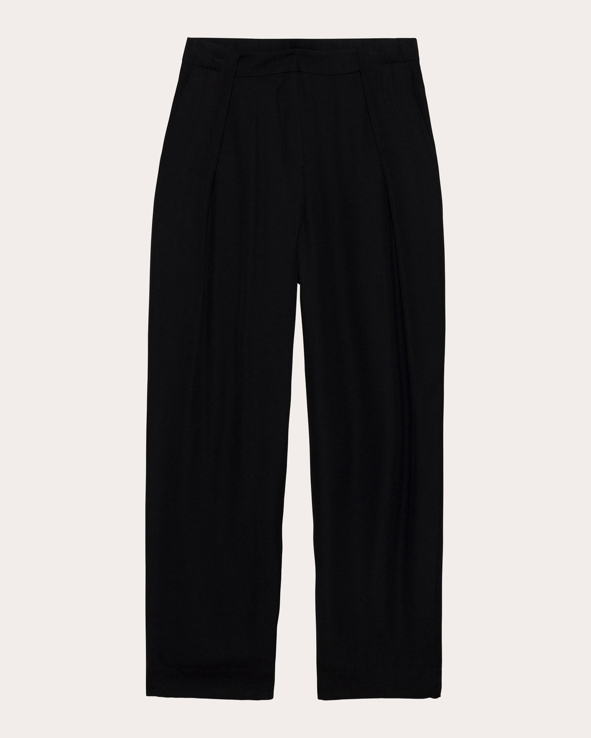 Reid Silk Georgette Draped Pants