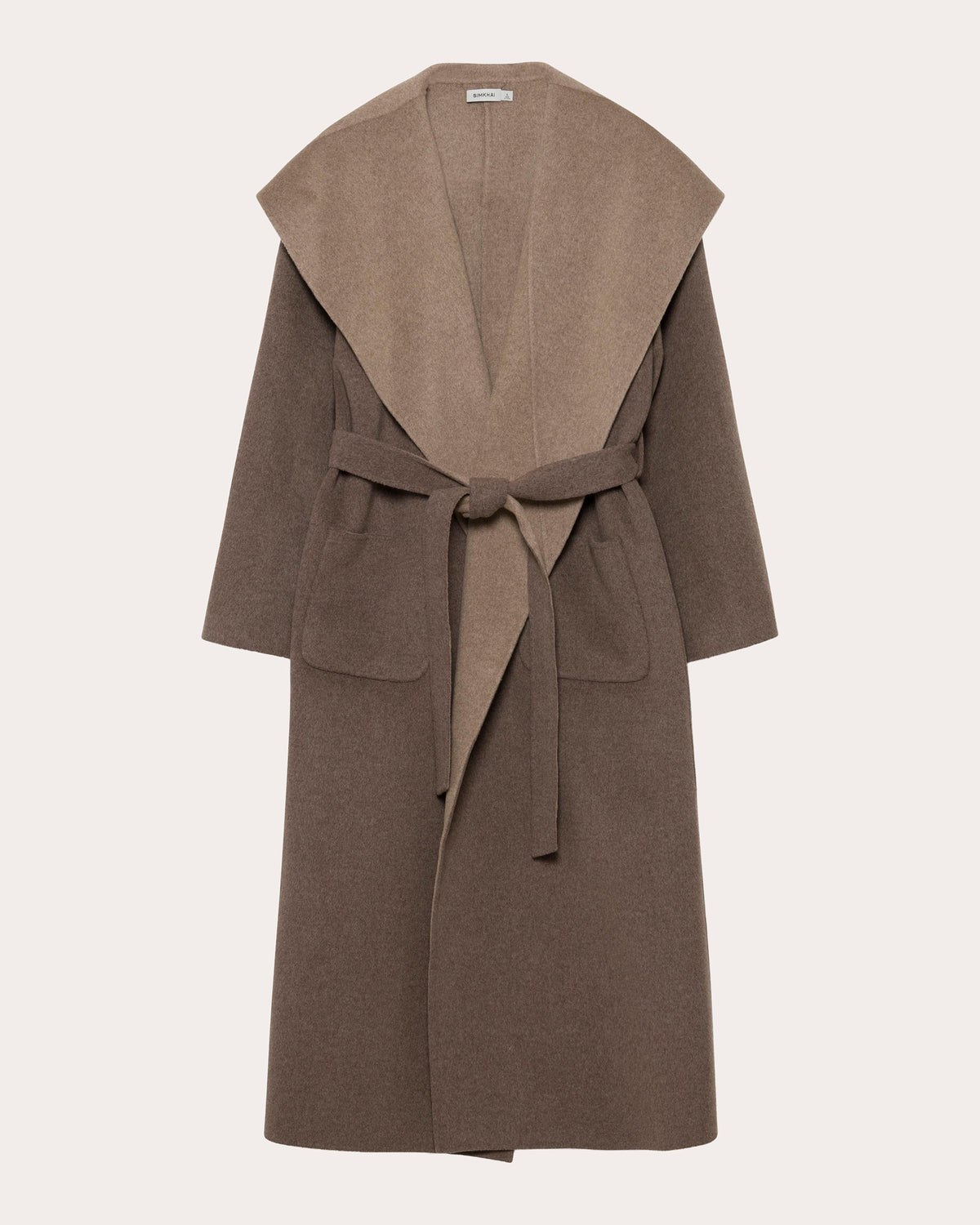 Allura Wool Reversible Belted Coat