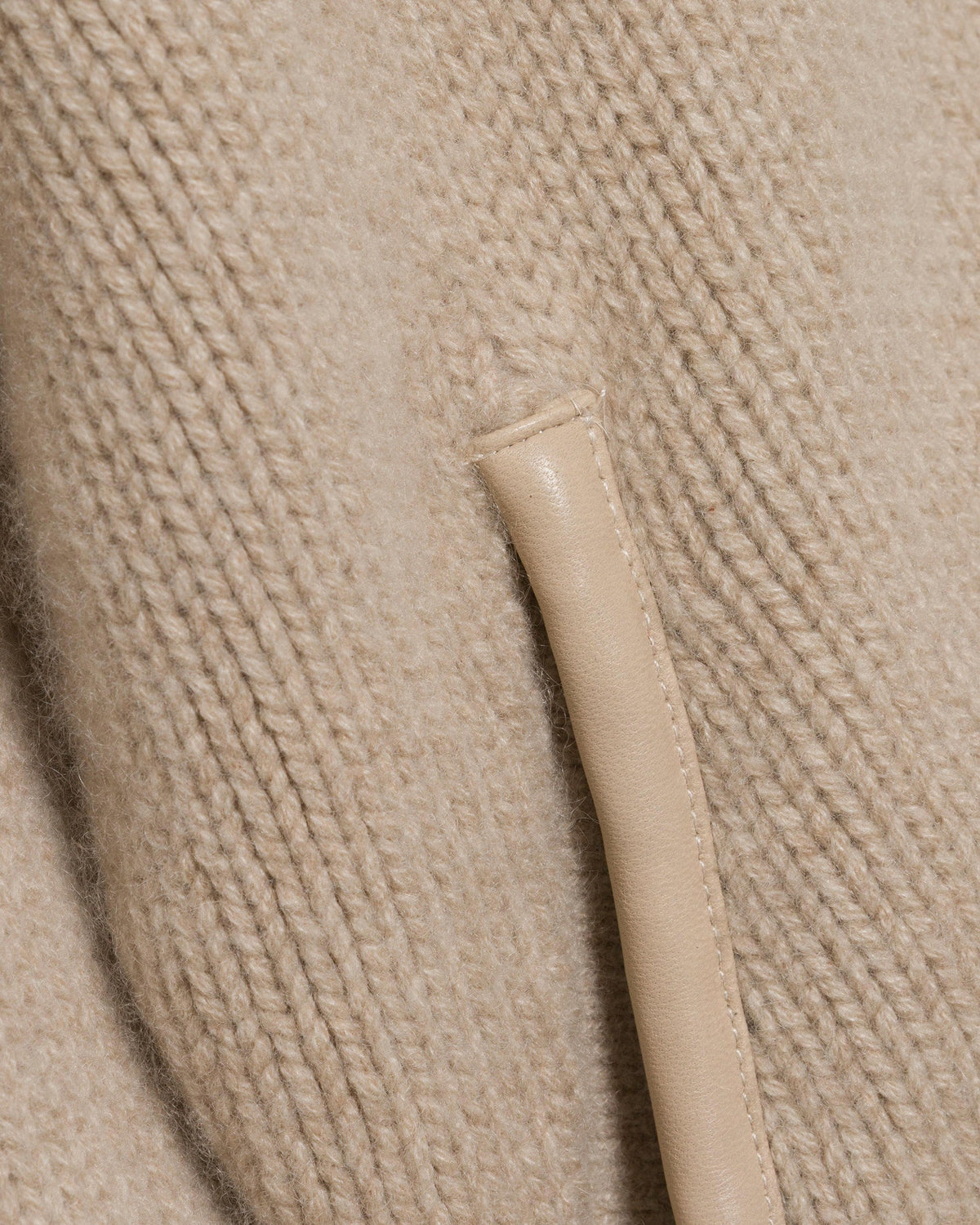 Zorina Wool Cashmere Zip-Front Cardigan