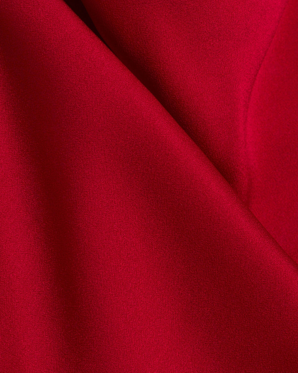 Reannon Satin Draped Halter Gown