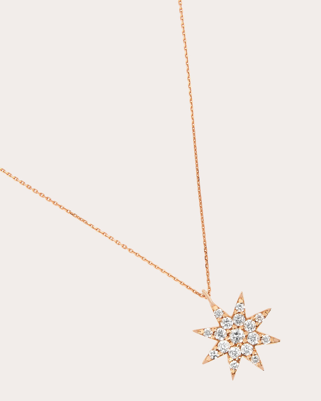 Diamond Venus Star Pendant Necklace