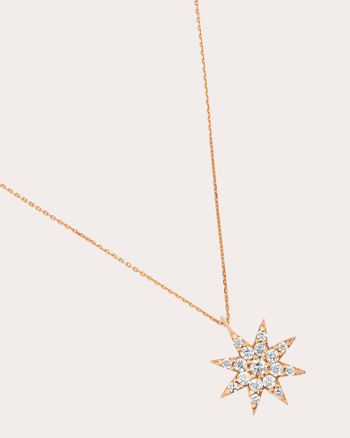 Diamond Venus Star Pendant Necklace