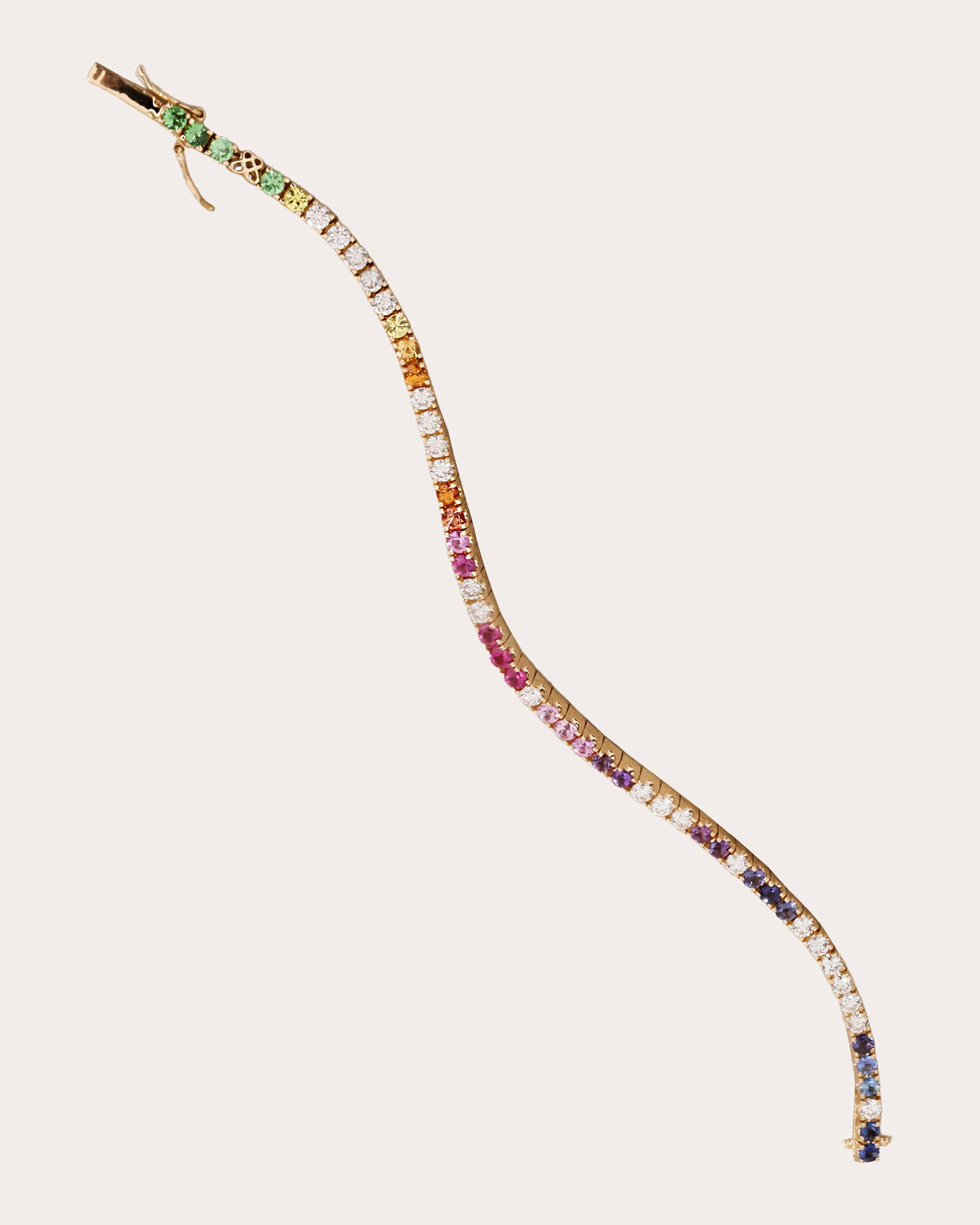 Diamond Rainbow Icon Wish Riviera Bracelet