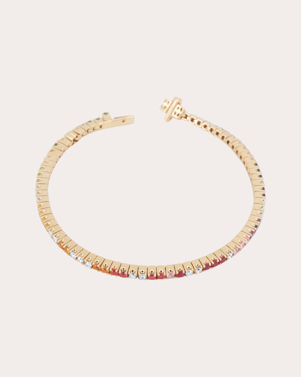 Diamond Rainbow Icon Wish Riviera Bracelet