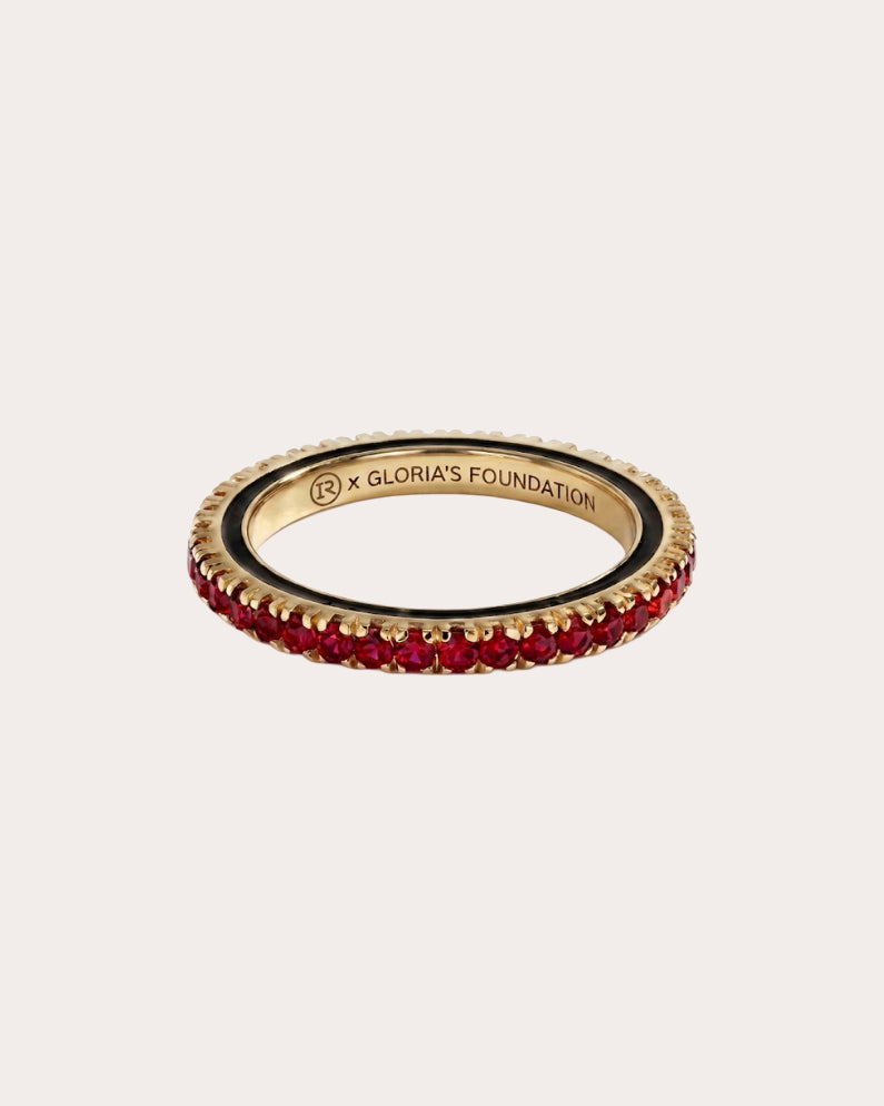 Ruby & 14k Gold Gloria Ring
