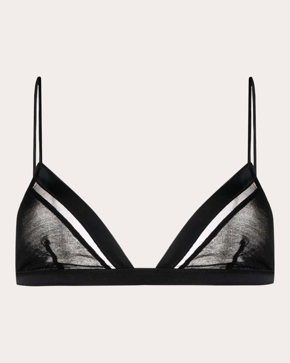 Intime Mesh-Paneled Soft Bra