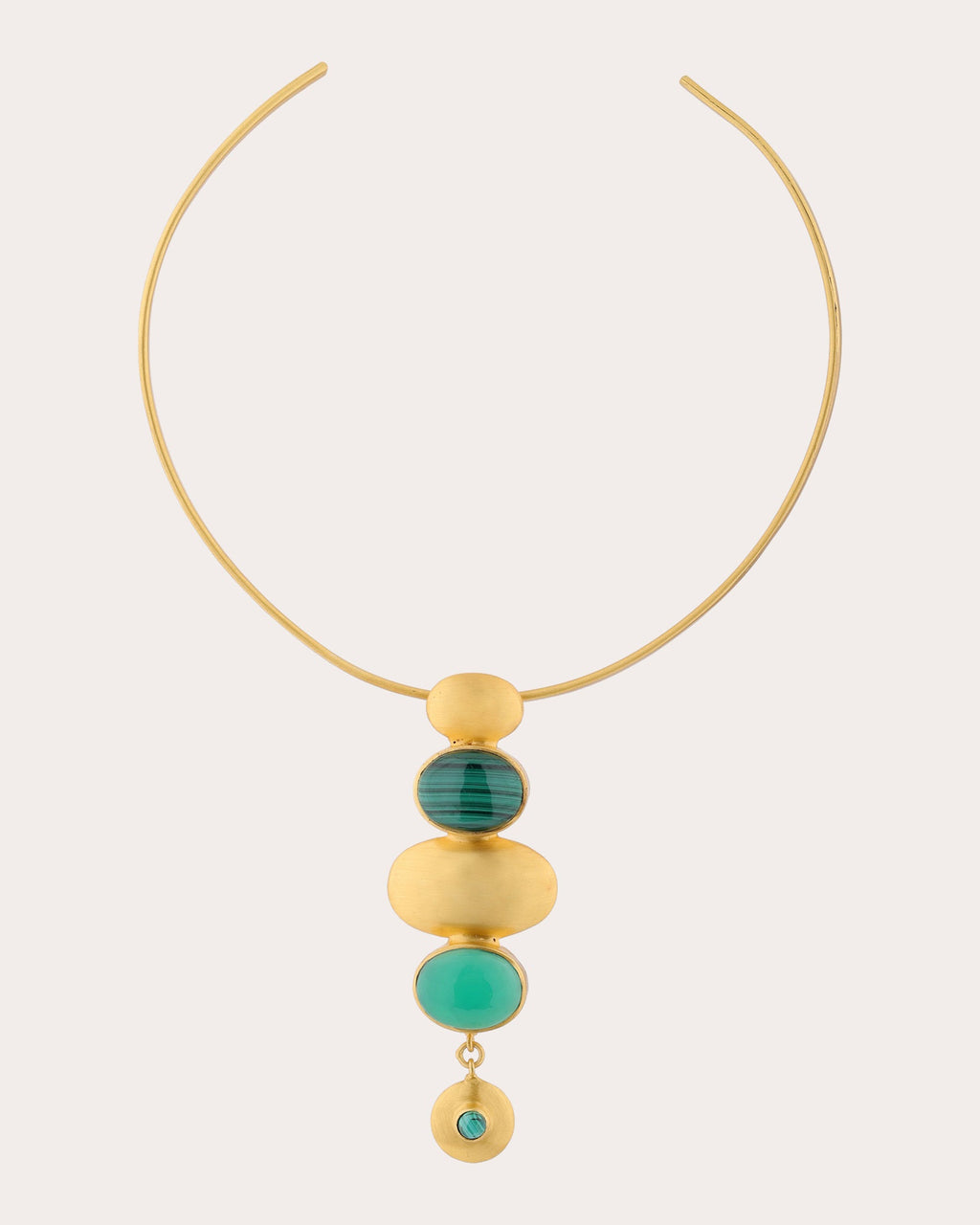 Green Onyx & Malachite Istanbul Necklace