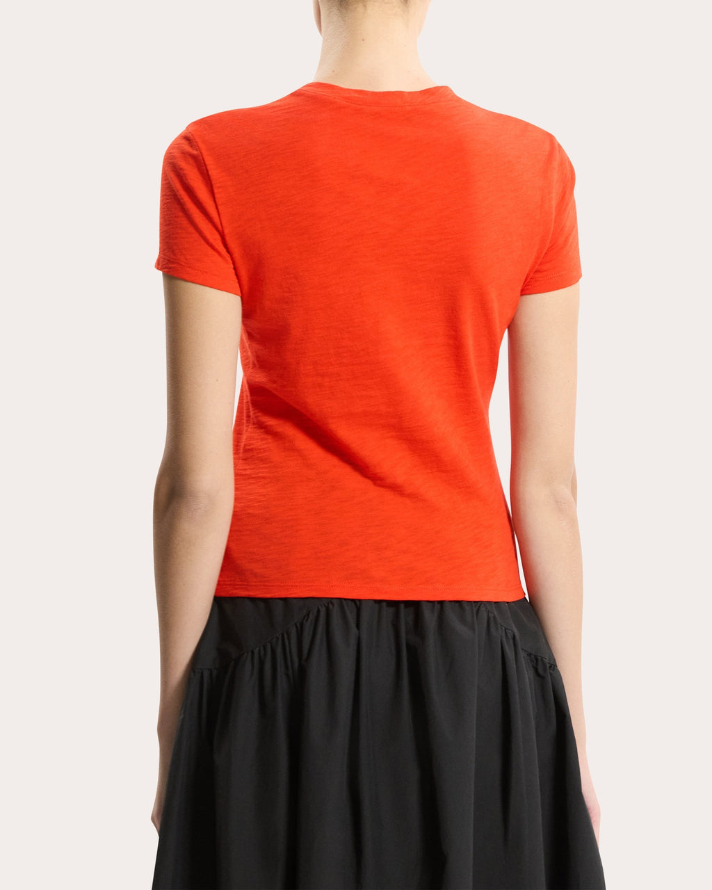 Slub Cotton Tiny Crewneck Tee