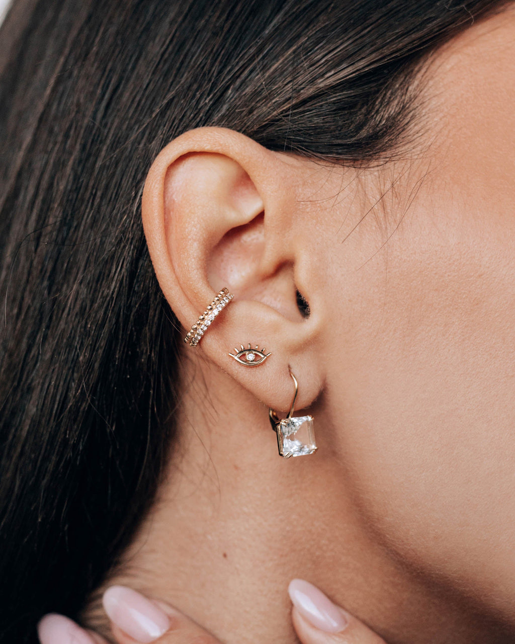 Topaz Jac+Jo Harper Drop Earrings