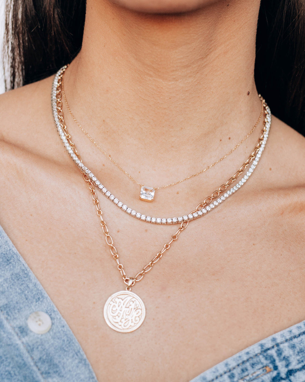 Topaz Jac+Jo Harper Pendant Necklace