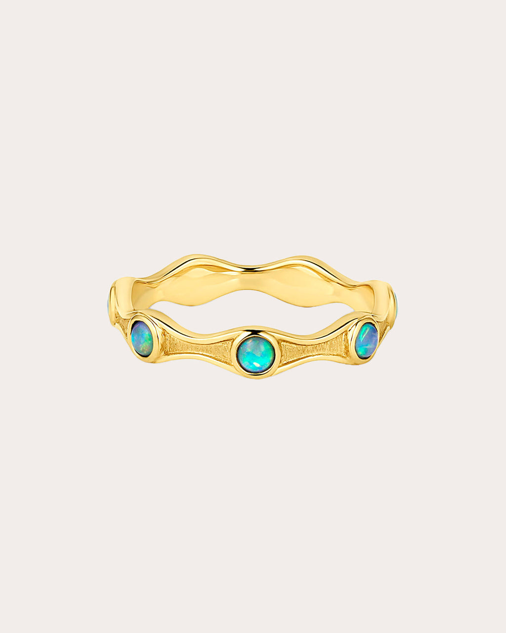 Opal & 18k Gold So Wavy Ring