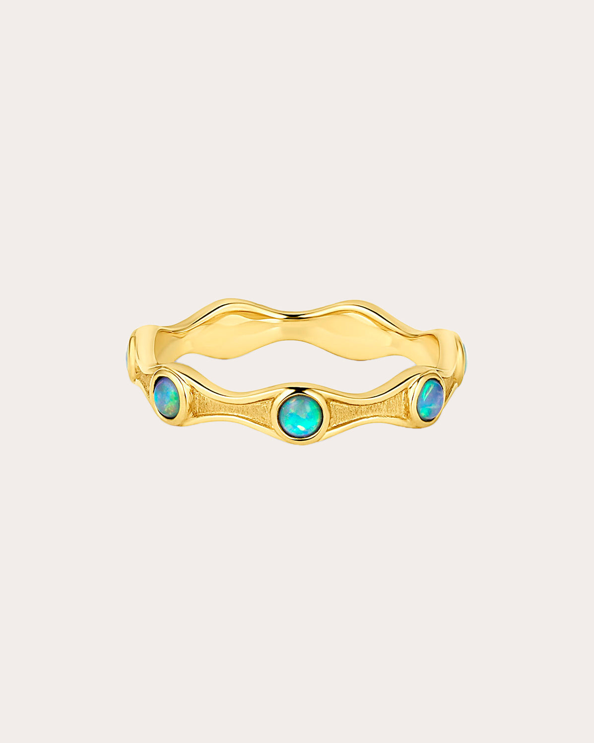 Opal & 18k Gold So Wavy Ring