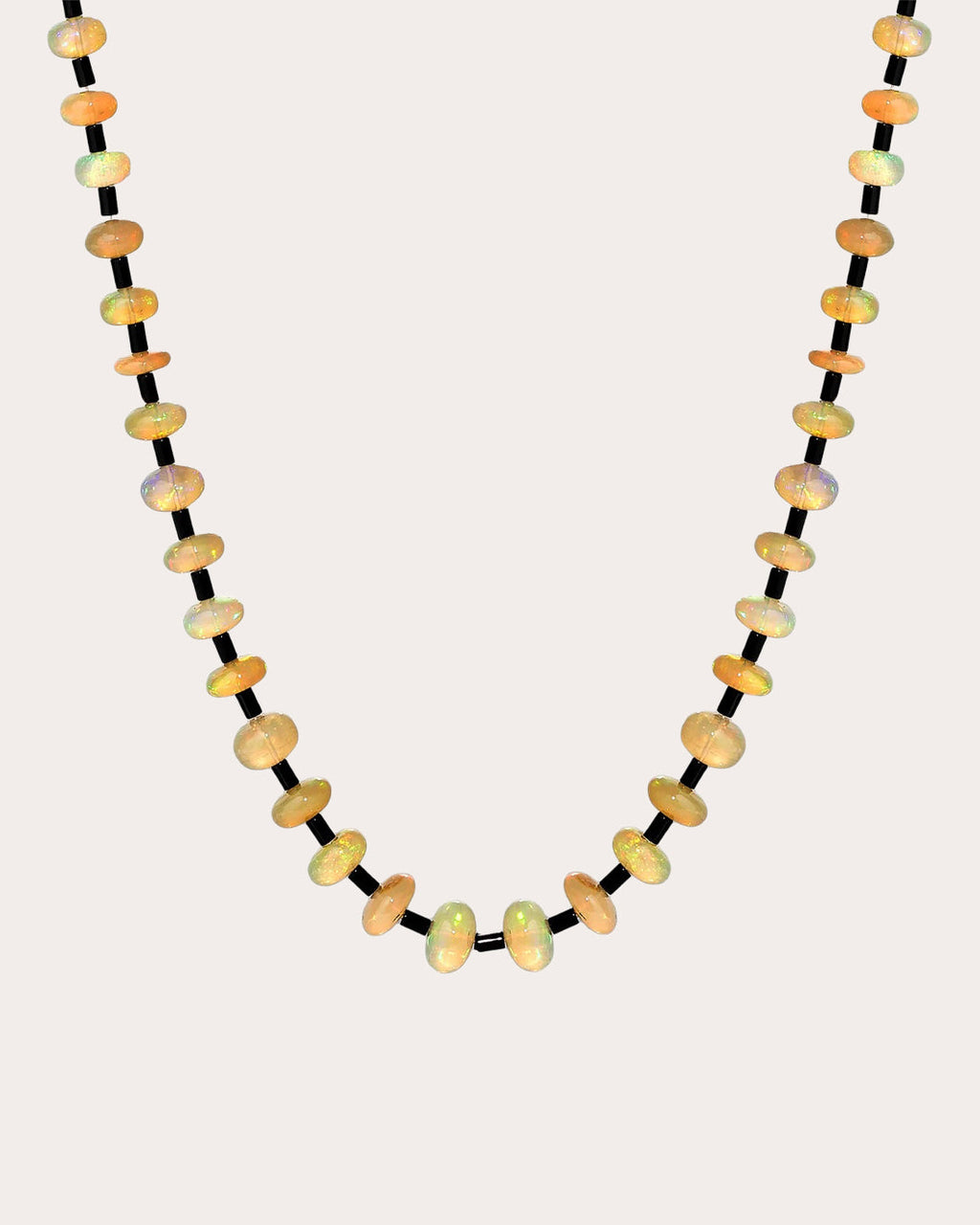 Opal & Onyx Limited Edition Beaded Necklace