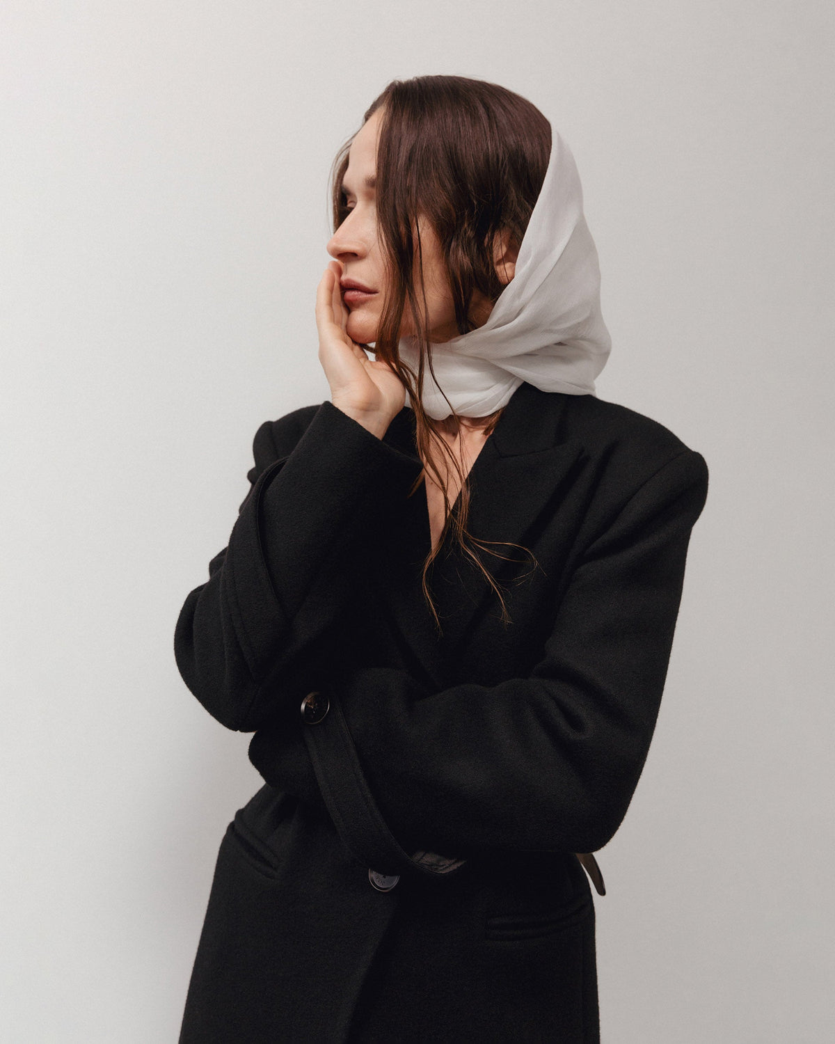 Mylah Wool Cashmere Single-Breasted Coat