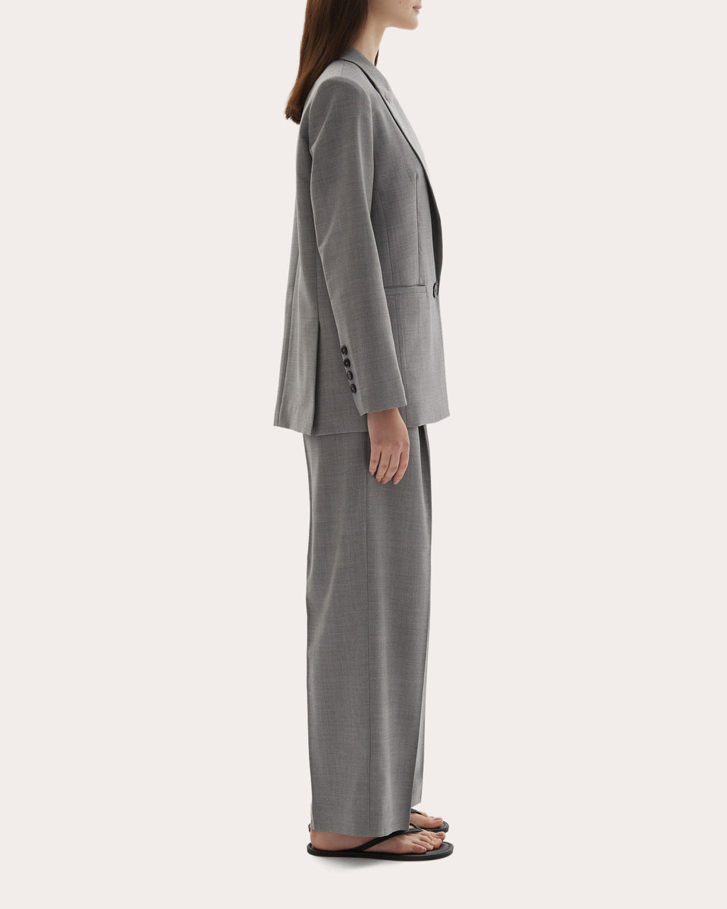 Ila Wool Peaked Lapel Blazer