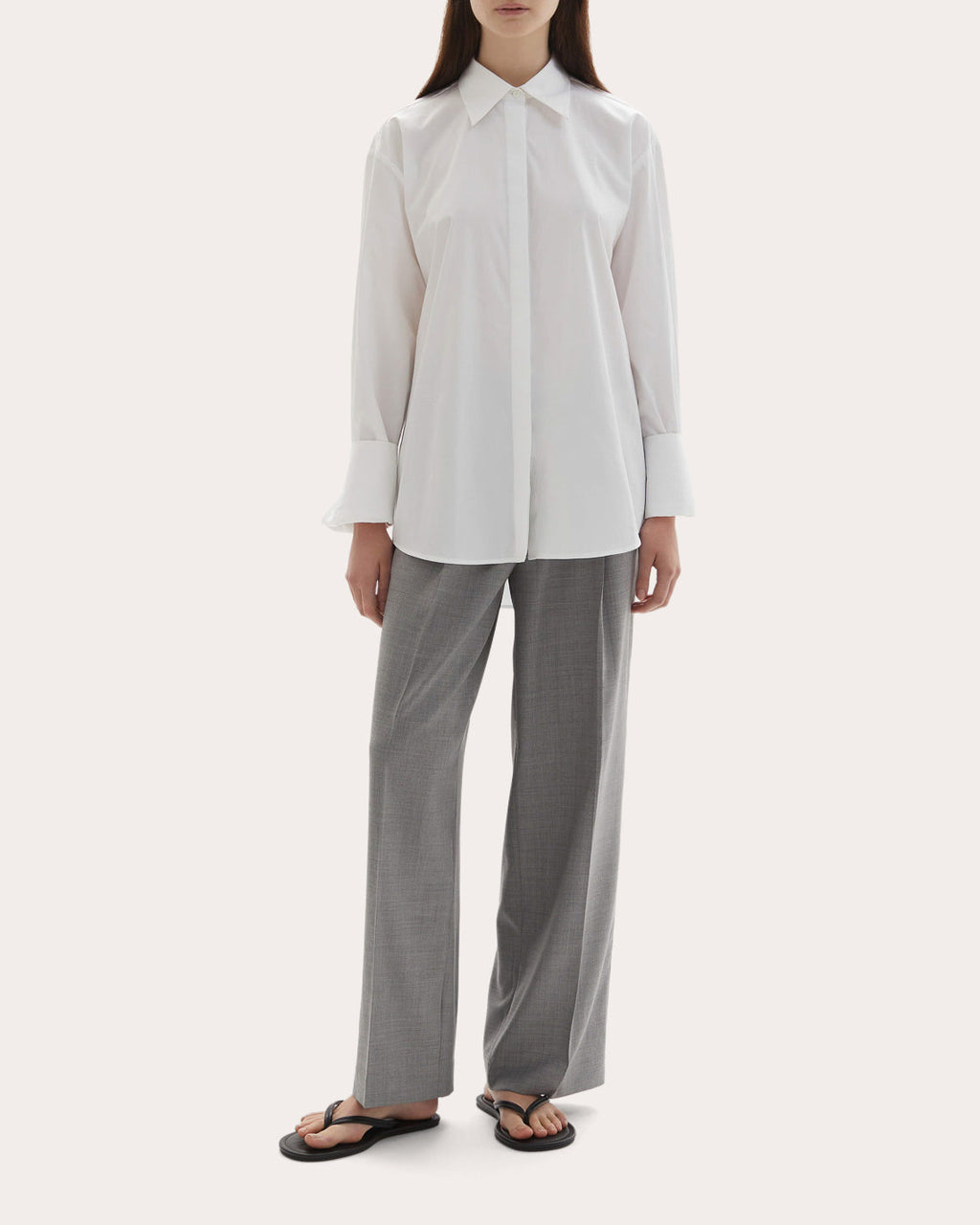 Lowell Italian Cotton Button-Up