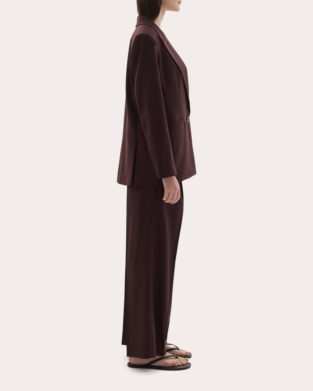 Ila Wool Peaked Lapel Blazer