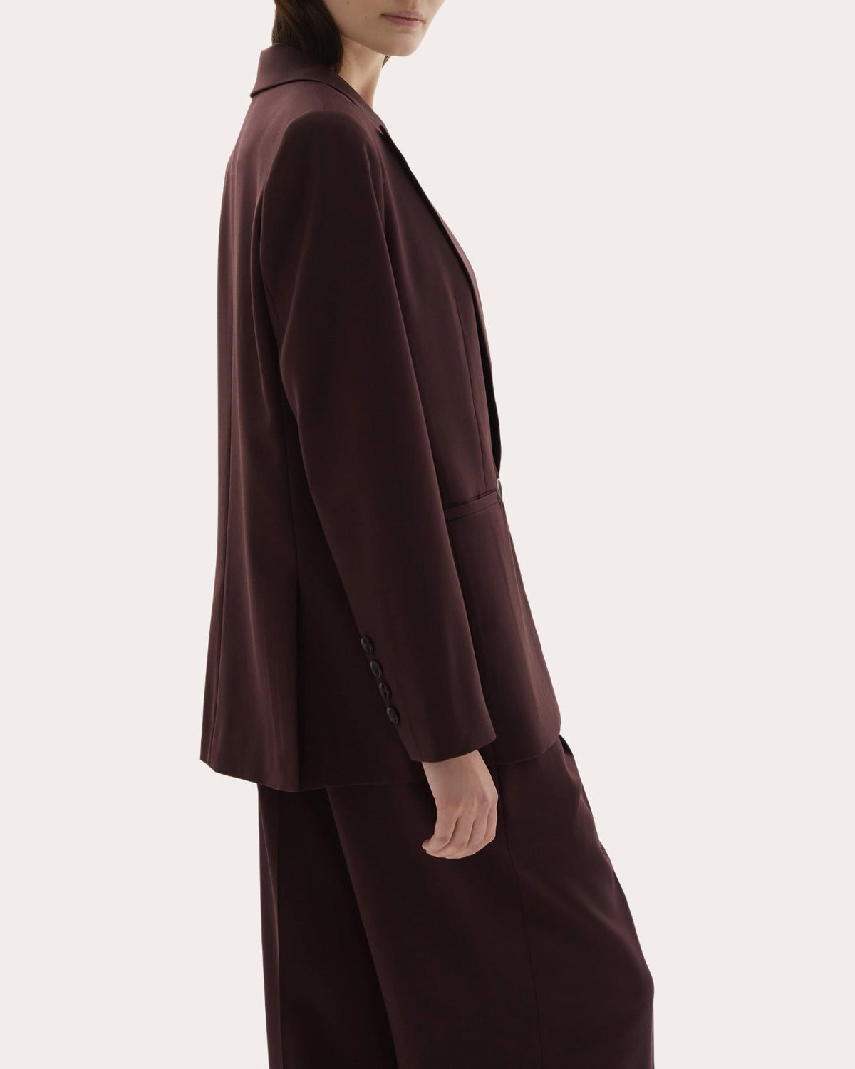 Ila Wool Peaked Lapel Blazer