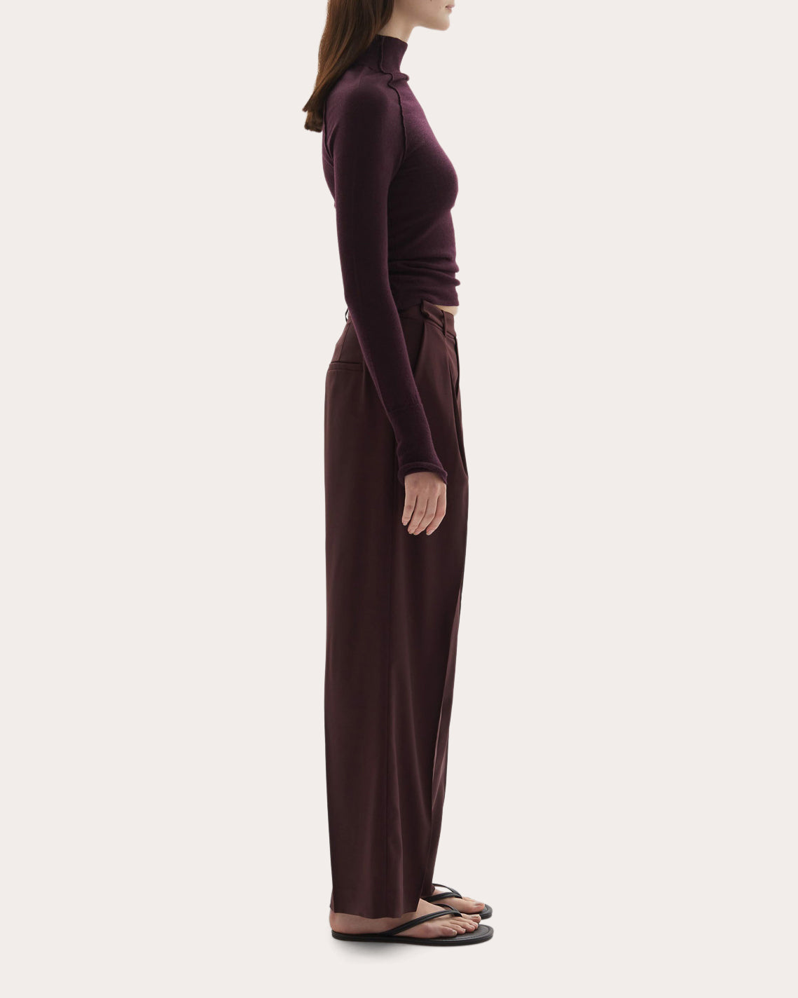 Ila Pleated Wool Trousers