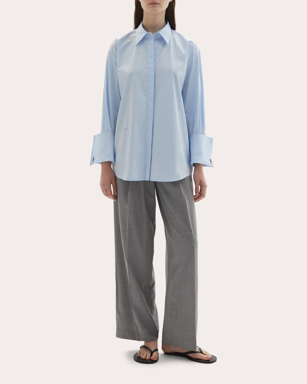Lowell Italian Cotton Button-Up