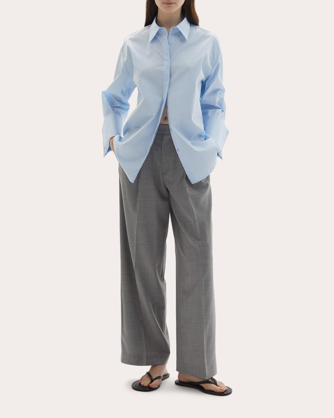 Lowell Italian Cotton Button-Up
