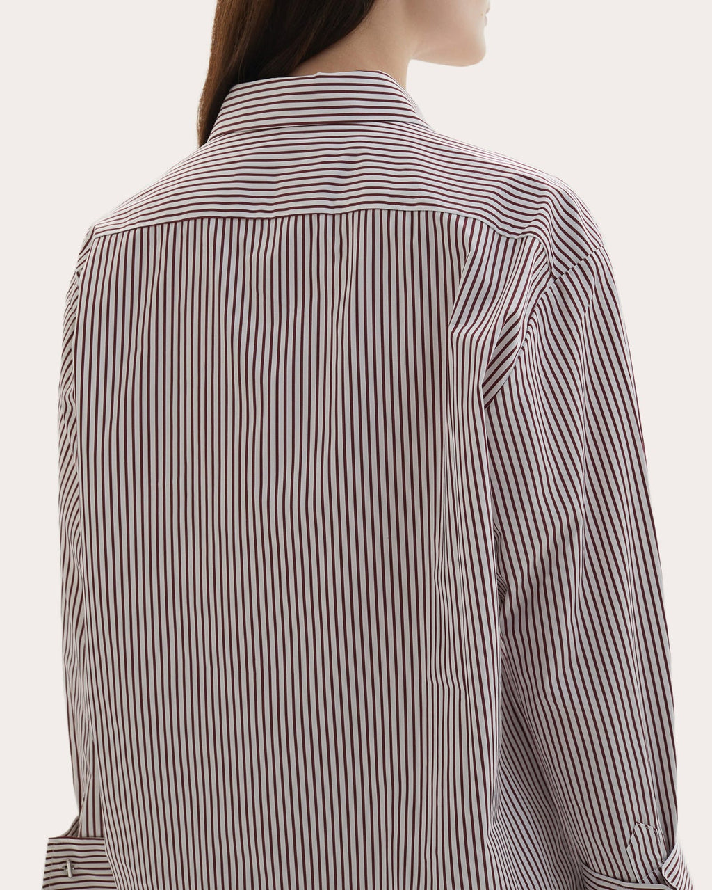 Lowell Stripe Italian Cotton Button-Up