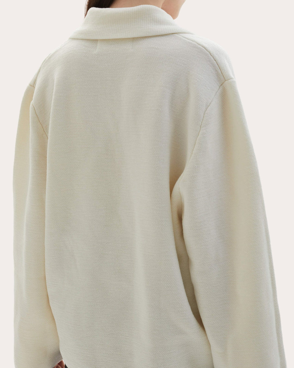 Thea Wool Knit Blazer Sweater