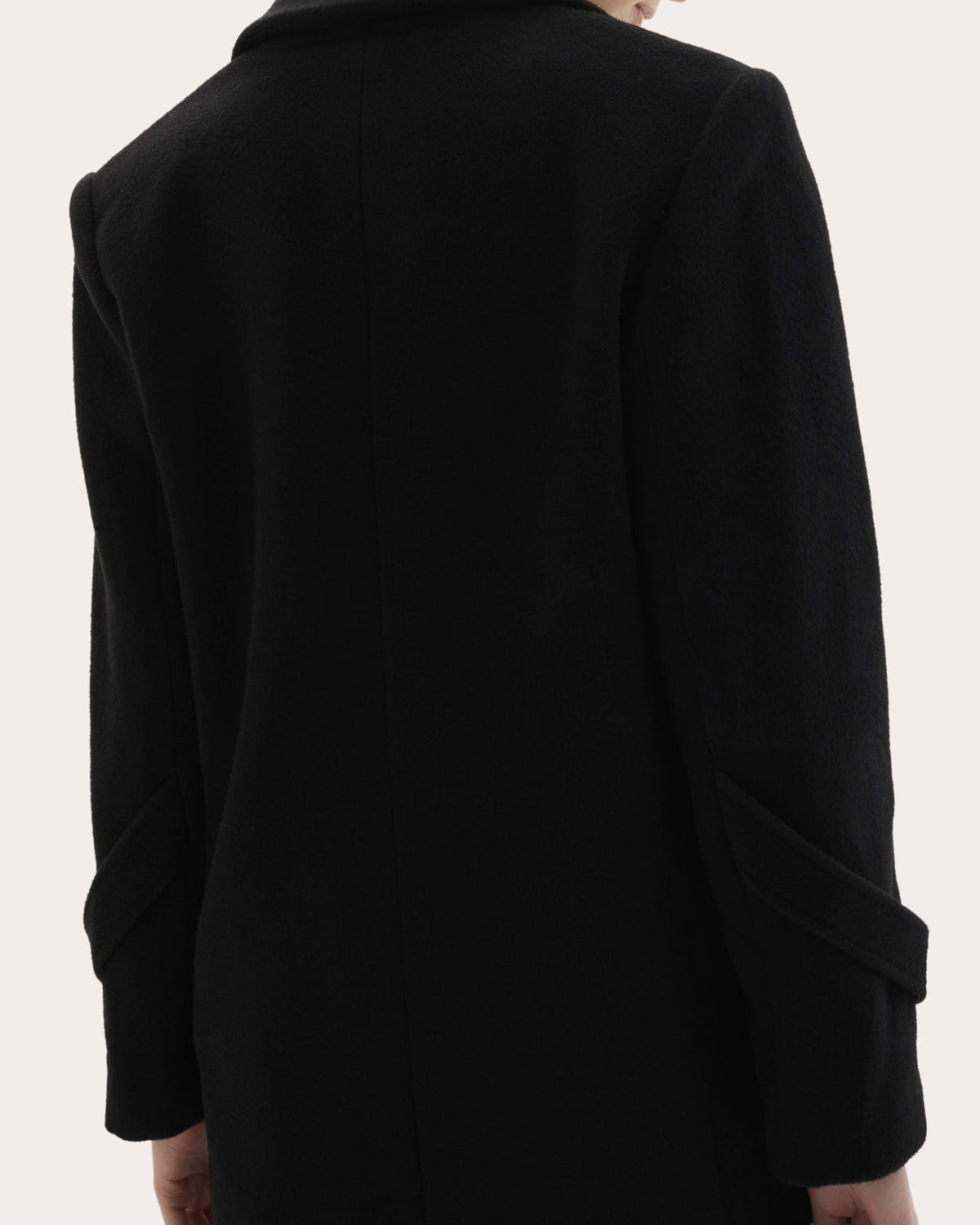 Mylah Wool Cashmere Single-Breasted Coat