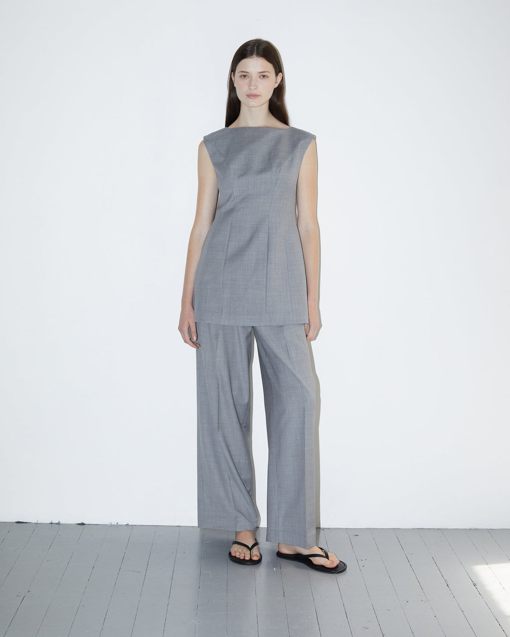 Ila Pleated Wool Trousers