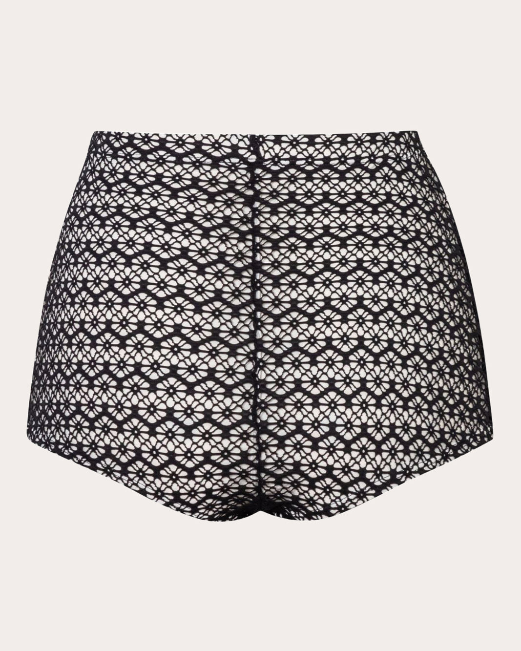 Jane Floral Mesh Boyshort Bikini Bottoms