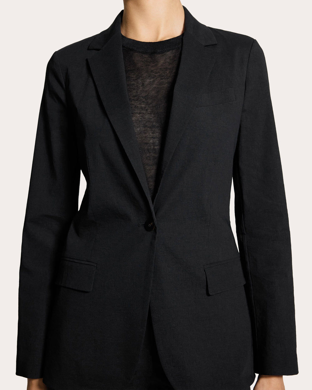 Good Linen Staple Blazer