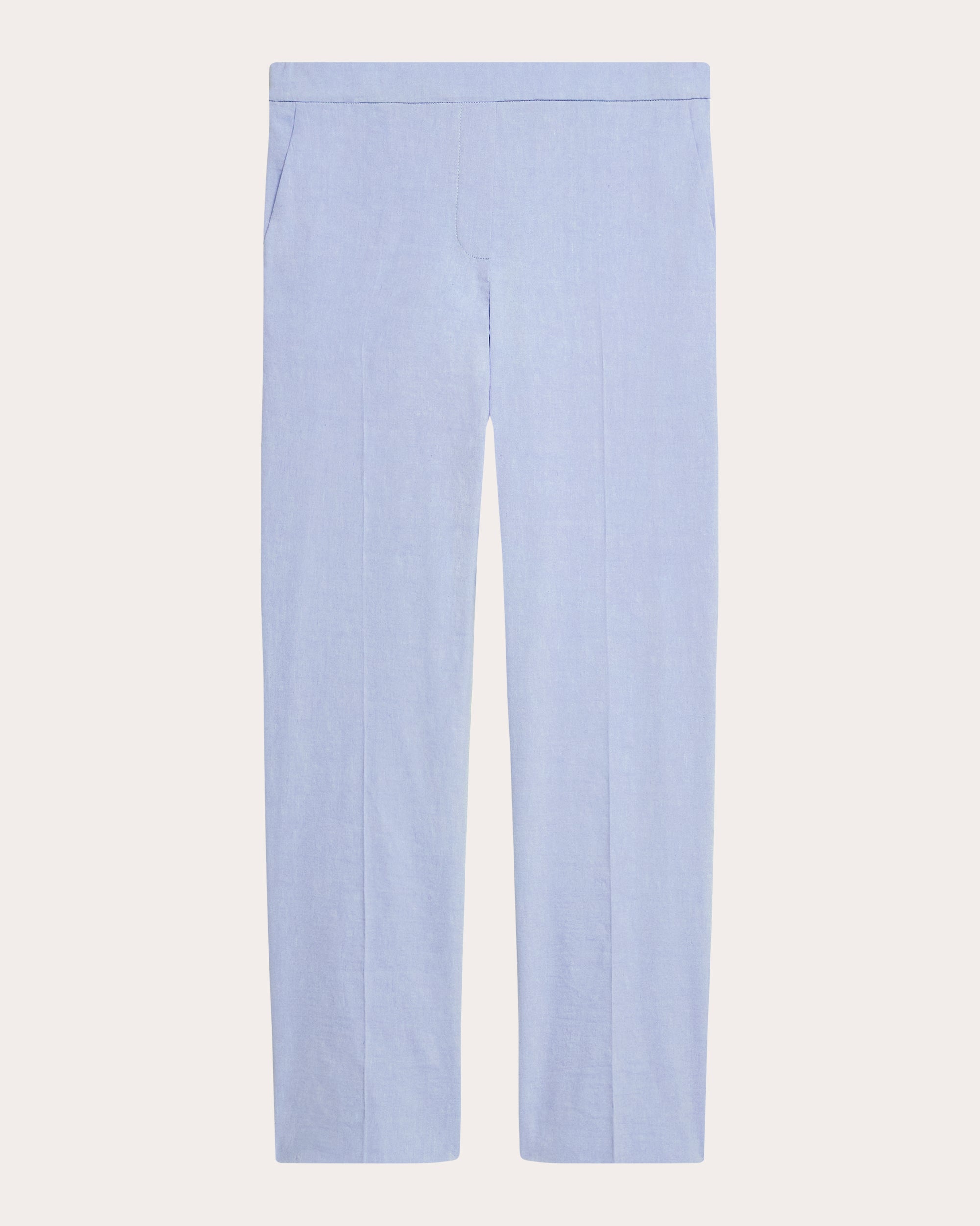 Treeca Good Linen Cropped Pull-On Pants