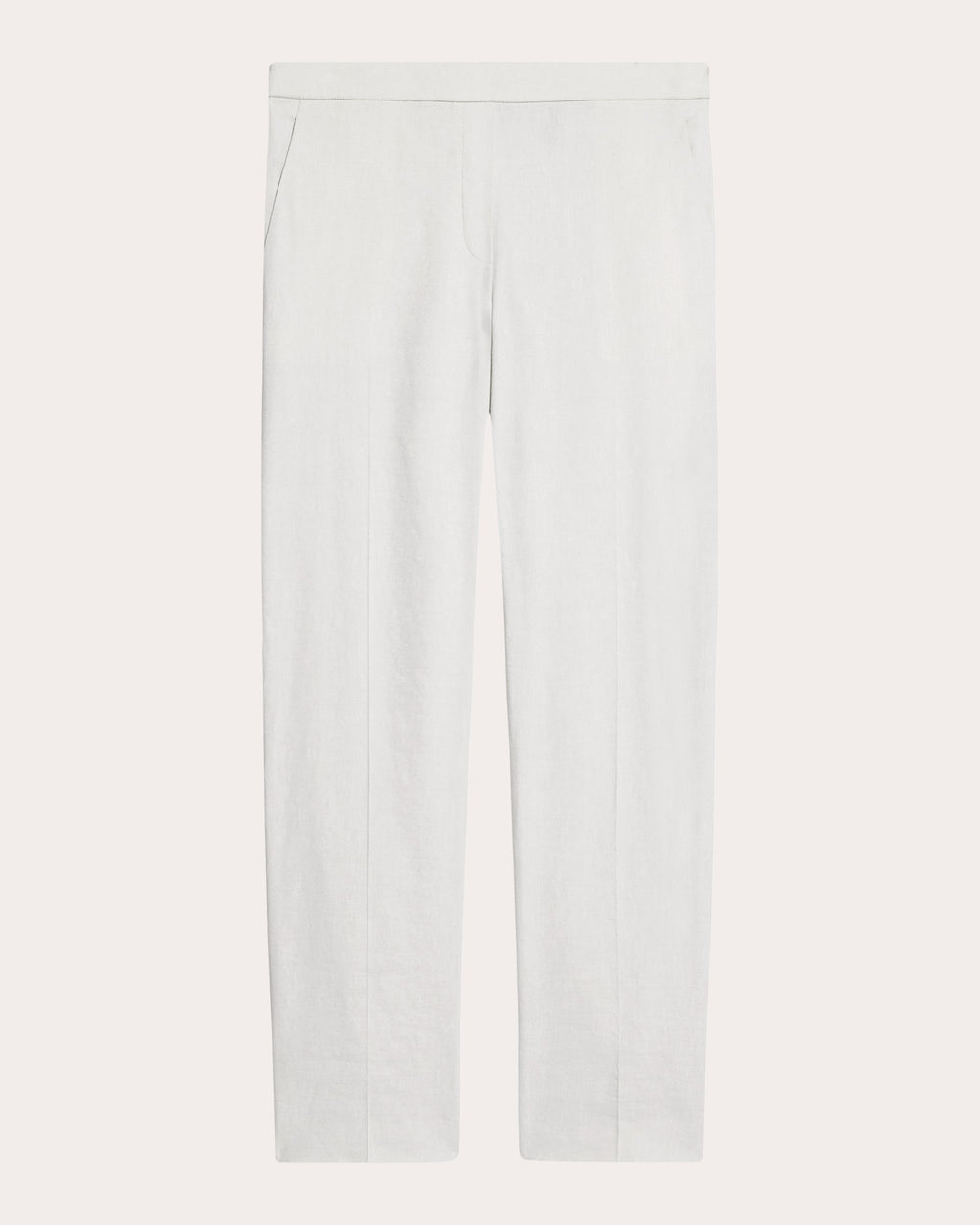 Treeca Good Linen Cropped Pull-On Pants